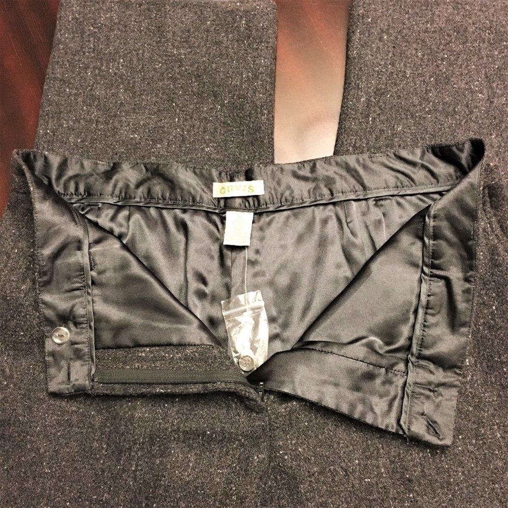 ORVIS Grey Wool Jacket (18) and Pants (16)  NWOT! - Picture 12 of 16